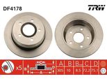 Trw DF4178 - Disco Freno Oe 52098666 Per Cherokee (Xj), Grand Cherokee Ii (Wg, Wj)
