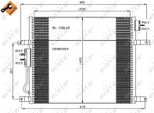 Nrf 35577 - Condensatore Aria Condizionata Oe 55116931AA Per Grand Cherokee Ii (Wg, Wj)