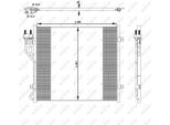 Nrf 350129 - Condensatore Aria Condizionata Oe 05183560AC Per Cherokee (Kj)