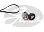 Gates K036PK1163 - Set Di Cinghie Oe 16112805 Con Nervatura A V Per Jumper, Ducato, Boxer