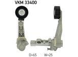 Skf Vkm 33400 Rullo Tenditore, Cinghia Trapezoidale Dentata Oe 1611425480 Compatibile Con Mini, Berlingo, C3, C4, C4, C5, DS3, DS4, DS5, Clubman, Clubvan, Countryman, Mini Roadster, Paceman, Grandland, 2008, 207, 208, 3008, 308, 5008, 508, Partner, Rcz