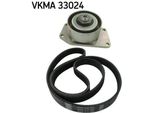 Skf Vkma 33024 - Oe 16 112 821 80 Kit Di Ricambio Per Xsara, Berlingo, Partner (5, G), Partner Origin (G), 206+, 206 Sw (2E/K), 206 (2E/K), 206 (2A/C), 206 Cc (2D)