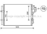 Prasco KA5188D - Oe 976061Y000 Condensatore Aria Condizionata Con Essiccatore Per Picanto (Ta)