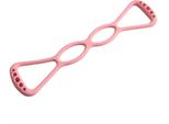 Inf Fascia Elastica Yoga A 8 Per Stretching, Allenamento Corpo Completo Rosa