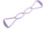 Inf Fascia Elastica Yoga A 8 Per Stretching, Allenamento Corpo Completo Viola