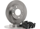 Ridex 3405B0327 - Oe 91508338 Dischi E Pastiglie Freno Per Saxo, Zx (N2), 106 Ii, 306