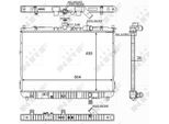 Nrf 59046 - Oe 0K2KB15200 Radiatore, Raffreddamento Motore Per Carens Ii (Fj)