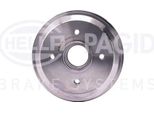 Hella 8DT 355 301-311 - Oe 424734 Tamburo Del Freno Con Mozzo Ruota Per Saxo, 106 Ii