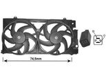 Van Wezel 0903749 - Ventola Radiatore Oe 1250F0 Per Zx (N2), Xsara, Berlingo, Partner (5, G)