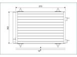 Valeo 818170 - Condensatore Aria Condizionata Oe 6455 Cy Per C4 (La), Berlingo, C4 I (Lc), 307, 307 Cc (3B), 307 Sw (3H), 308 I, 308 Sw I, Partner, Partner Tepee