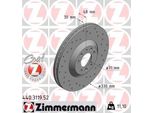 Zimmermann 440.3119.52 - Disco Freno Per C5 Iii (Rd), C6 (Td), 407, 407 Sw (6D, 6E), 607 (9D, 9U)