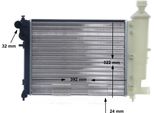 Mahle Cr 90 000S - Oe 1301SQ Radiatore, Raffreddamento Motore Per Saxo, 106 Ii