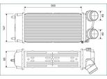 Valeo 817845 - Intercooler Oe 0384 H5 Per C4 (La), C4 G-Picasso I (Ua), C4 I (Lc), C4 Picasso I (Ud), 307, 307 Sw (3H)