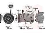 Van Wezel 8200K442 - Compressore Aria Condizionata Oe 97701A5501 Per I30 (Gd), Pro Ceed (Jd), Ceed (Jd)