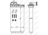 Nrf 54332 - Oe 6448L0 Scambiatore Di Calore, Riscaldatore Per Xsara, C3 Pluriel (Hb), C3 I (Fc, Fn), 307 Sw (3H), 307, 206+, 206 Van, 206 Sw (2E/K), 206 (2E/K), 206 (2A/C), 206 Cc (2D)