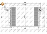 Nrf 35852 - Oe 976061G300 Condensatore Aria Condizionata Con Essiccatore Per Rio Ii (Jb)
