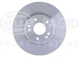 Hella 8DD 355 102-851 - Oe 1244212612 Disco Freno Per Classe E (W124), Sl (R129)