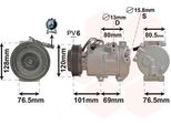 Van Wezel 8301K703 DV16 Compressore Aria Condizionata Pag 46 R134A