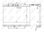 Nrf 58226A - Oe 133089 KüHler, MotorküHlung Per C-Elysee (Dd), C2 (Jm), C3 Aircross Ii (2C, 2R), C3 I (Fc, Fn), C3 Ii (Sc), C3 Iii (Sx), C3 Picasso (Sh), C4 Cactus, DS3, DS3 (Sa), DS3 (Sb), 1007 (Km), 2008 I (Cu), 207 (Wa, Wc), 207 Cc (Wd), 207 Sw (Wk), 208 I (Ca, Cc), 208 (Cr), 301, 406