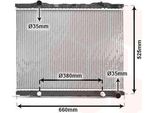 Van Wezel 83002056 - Oe 25310 3E020 Radiatore, Raffreddamento Motore Per Sorento I (Jc)