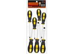 Inf Set Di 7 Cacciaviti Magnetici - Acciaio S2 Industriale E Cr-V