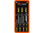 Inf Set Di 7 Cacciaviti Magnetici - Acciaio Legato S2 E Cromo Vanadio
