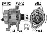 Era 209530A - Alternatore Oe 38522296F Per Cherokee (Kj), Cherokee (Xj), Wrangler I (Sj, Yj), Wrangler Ii (Tj)