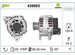 Valeo 439683 - Alternatore Oe 37300 2A600 Per I30 (Fd), Venga (Yn), Pro Ceed (Ed), Ceed (Ed)