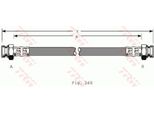 Trw PHA368 - Tubo Freno Oe BC1D43810 Per 323 (Ba), MX-3 (Ec), MX-6 (Ge)