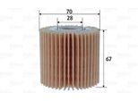 Valeo 586606 - Oe 04152 31110 Filtro Olio Per Auris (E15), Auris (E18), Corolla (E15), Corolla (E18), Iq (J1), Urban Cruiser (P1), Verso S (P12), Yaris (P13), Yaris (P9)