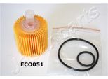 Japanparts FO-ECO051 Filtro Olio Oe 04152B1010 Compatibile Con Yaris, Verso, Urban Cruiser, Rav 4, Prius, Iq, C-HR, Avensis, Auris, Ct
