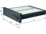 Mahle La 125 - Filtro Aria Abitacolo Oe GE7B61150E Per Premacy (Cp), 323 (Bj)