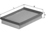 Mahle Lx 675 - Filtro Aria Oe E9BZ9601A Per Demio (Dw)