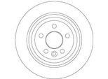 Trw DF6913 - Disco Freno Oe LR039935 Per Freelander 2 (L359)