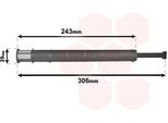 Van Wezel 0900D249 - Essiccatore Per Aria Condizionata Oe 6455GN Per Jumper, Ducato, Boxer