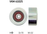 Skf Vkm 61025 - Oe 16604 31010 Umlenkrolle, Keilrippenriemen FüR Rx (U3), Rx (L1), Is Iii (E3), Is Ii (E2), Is C (GSE2), Gs (S19), Gs (L1), Es (V6), Highlander, Camry (V5), Camry (V4), 4 Runner