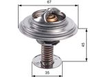 Gates TH45688G1 - Termostato Del Liquido Di Raffreddamento Oe LR003341 Per Range Rover Iii (L322), Range Rover Sport (L320)