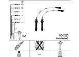 Ngk 8647 - Set Di Cavi Candela Oe 18 153A Per 323 (Bj)