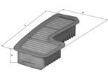 Mahle Lx 1936 - Filtro Aria Oe 1780170050 Per Is I (E1), Is Sportcross (E1), Rav 4 Ii (A2)