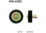 Skf Vkm 61000 - Oe 88440 17010 Puleggia Folle, Cinghia A V Per Is I (E1), Is Sportcross (E1), Avensis (T22), Carina E (T19), Celica (T20), Corolla (E10), Corolla (E11)