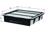 Mahle Lx 2873 - Filtro Aria Oe 1780146080 Per Gs (S16), Is I (E1), Is Sportcross (E1)