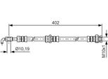 Bosch 1 987 481 445 - Oe C001 43 980 Tubo Freno Per Xedos 6 (Ca)