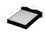 Mahle La 360 - Filtro Aria Di Primo Impianto JKR100280 Per Freelander (L314)