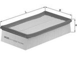 Mahle Lx 933/2 - Filtro Aria Oe 165460588R Per Micra Iii (K12), Modus (F/JP0), Clio Iii, Clio Ii