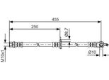 Bosch 1 987 481 389 - Tubo Freno Oe 90947 02D50 Per Rx (U3), Avensis (T22)
