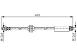 Bosch 1 987 481 022 - Tubo Freno Oe BP4L 43 980D Per 3 (Bk), 3 (Bl), 5 (CR19), 5 (Cw), C70 Ii Cabriolet (542), V50 (545), S40 Ii (544), C30 (533)