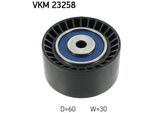 Skf Vkm 23258 - Oe 0830 52 Puleggia Folle, Cinghia Di Distribuzione Per C2 (Jm), C3 I (Fc, Fn), C4 (La), C4 I (Lc), 1007 (Km), 206 (2A/C), 206 Sw (2E/K), 307, 307 Sw (3H)