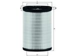 Filtro Aria Mahle Lx 597 Adatto Per Peugeot 106 Ii Hatchback (1A, 1C) Cartuccia Filtrante