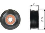Gates T36425 - Puleggia Folle Oe RF5C 15 940A, Cinghia A V Per 6 (G), 5 (CR19)