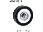 Skf Vkm 34219 - Oe 1761931 Puleggia Folle, Cinghia A V Per Ecosport, Fiesta Vi, Fiesta Vii, Focus Iii, Focus Iv, Grand C-Max, Mondeo V, Tourneo Connect, B-Max, C-Max, Transit Connect, Transit Courier
